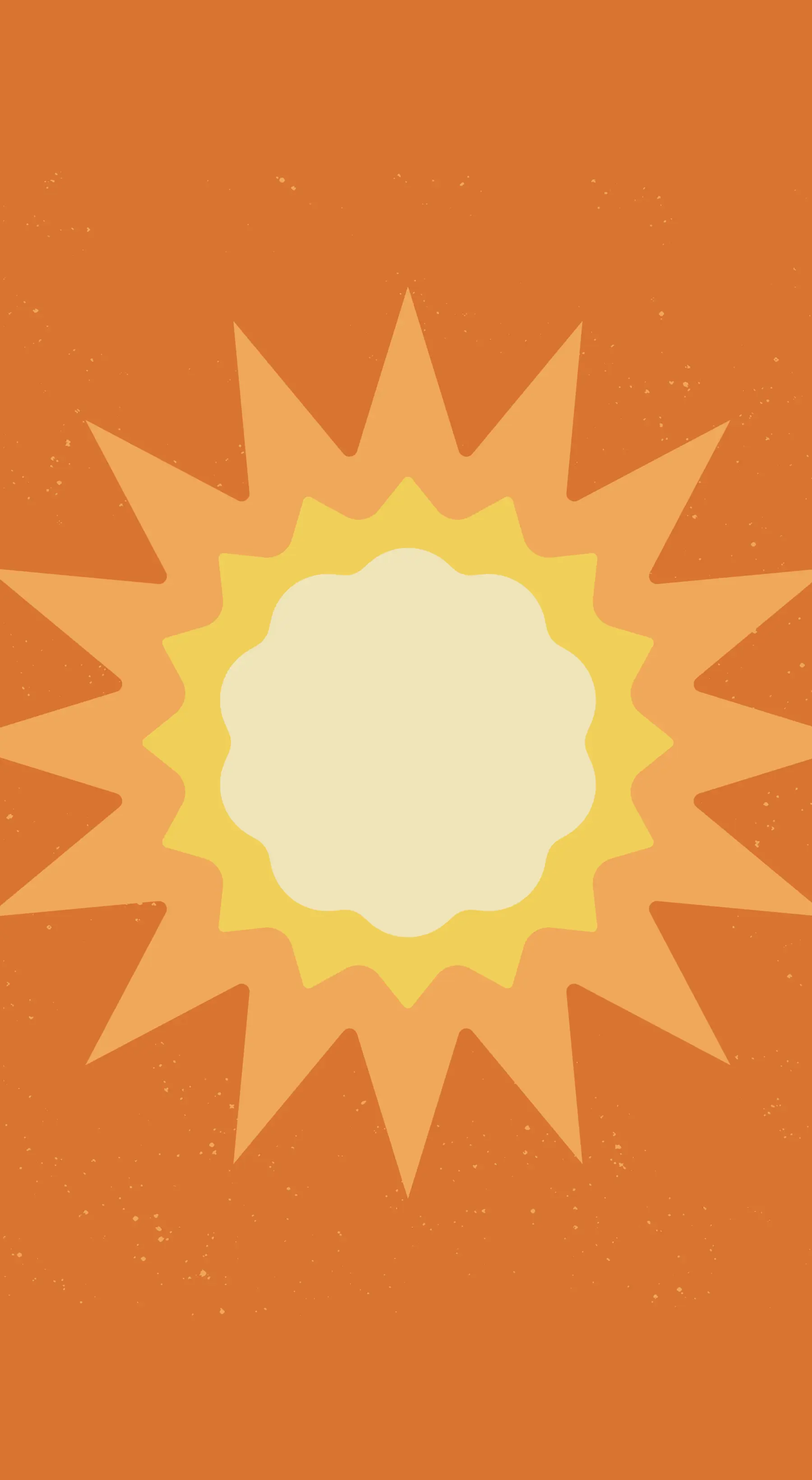 Decorative background Image | Sunburst | Orange and yellow